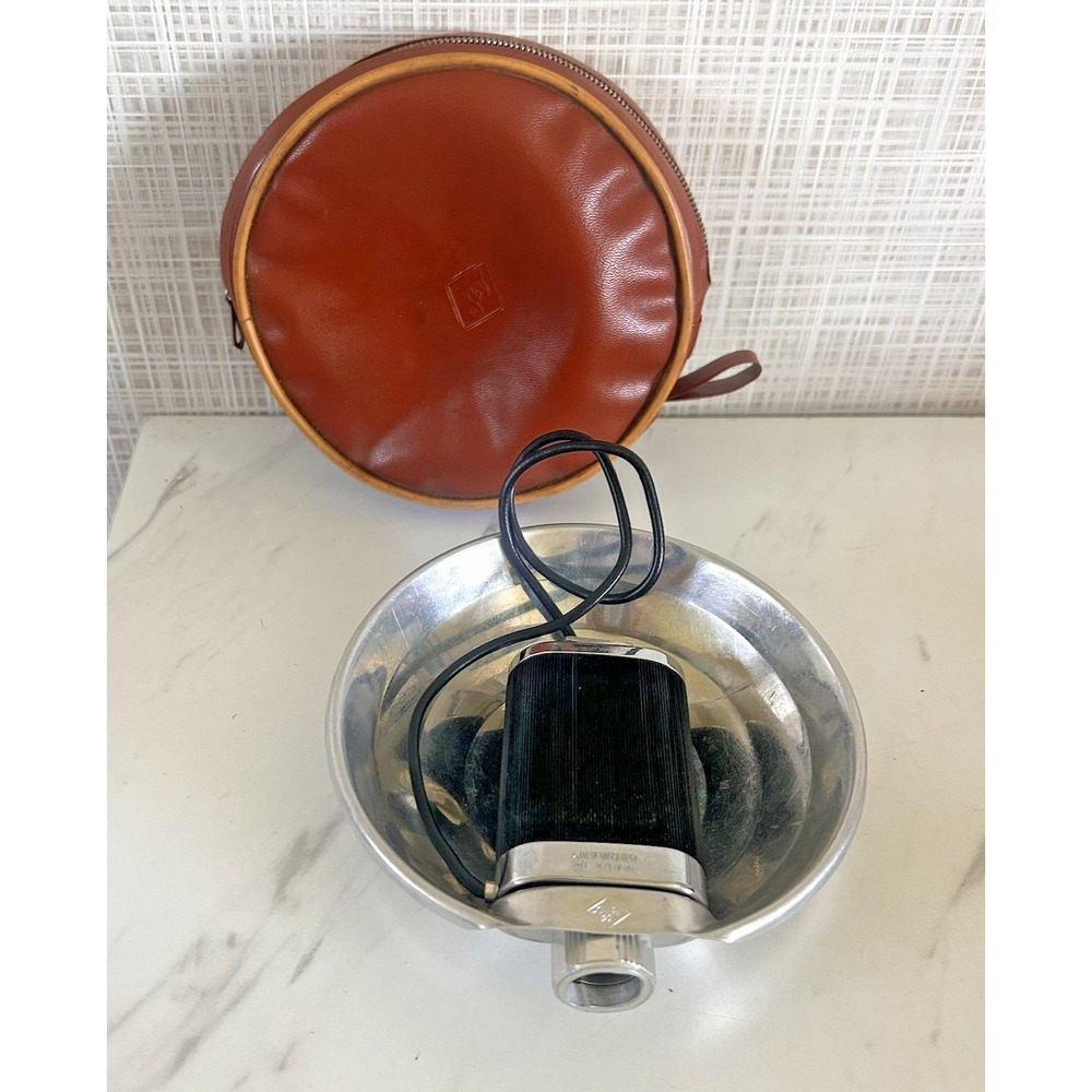 Vintage AGFA Camera Flash With Zippered Case Made in Germany FFF